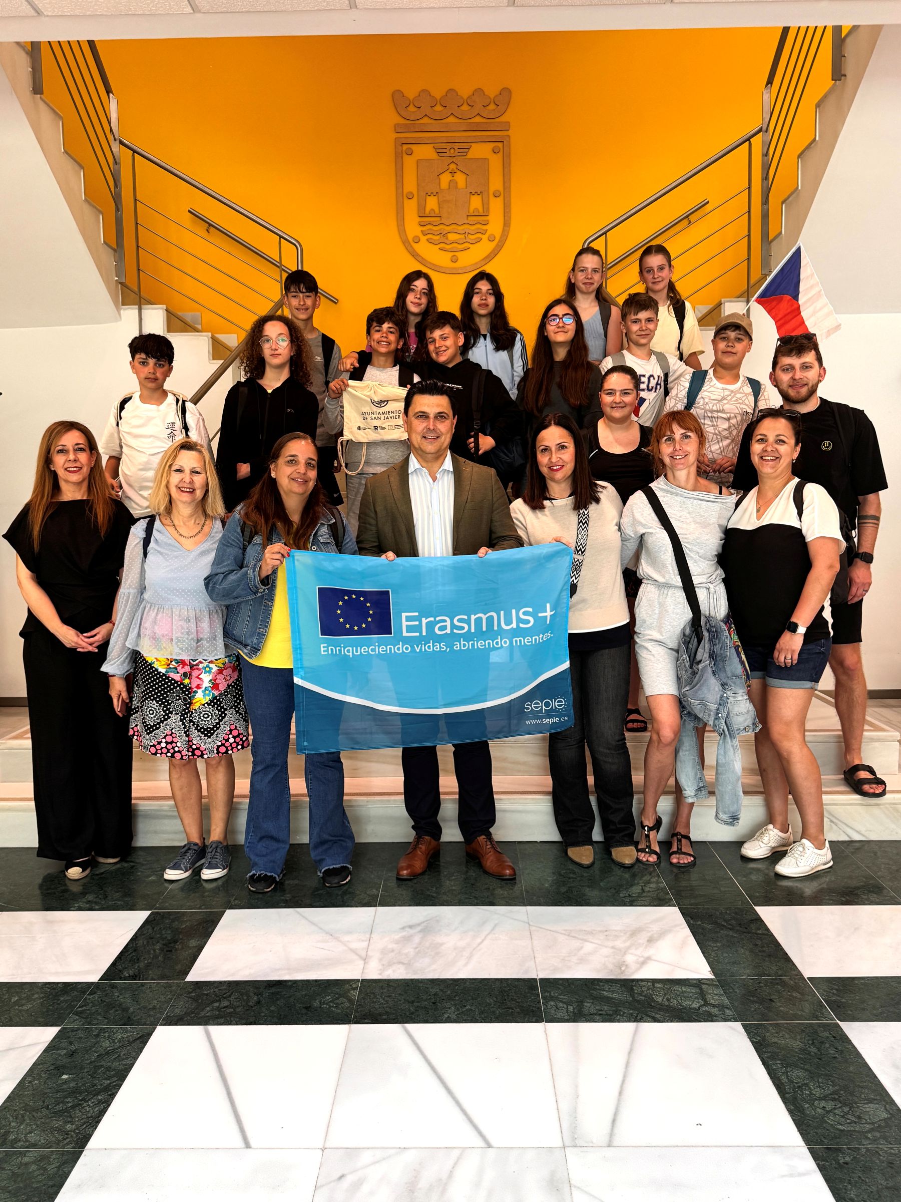 Recepción en el Ayuntamiento 